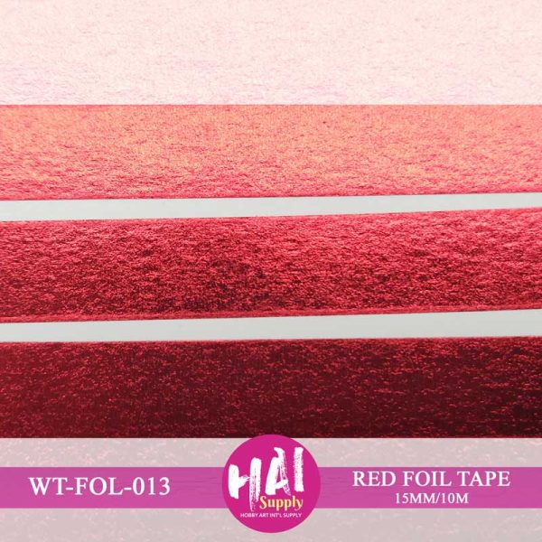 WT-FOL-013- Red Foil Tape RED FOIL TAPE