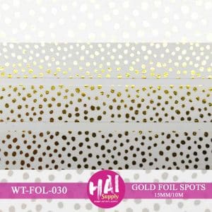 WT-FOL-030 -  GOLD FOIL SPOTS