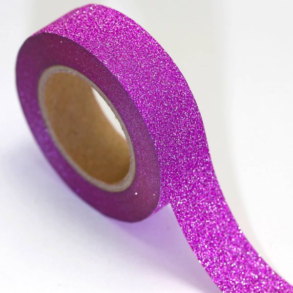 50% OFF: Dark Pink Glitter (32ft)