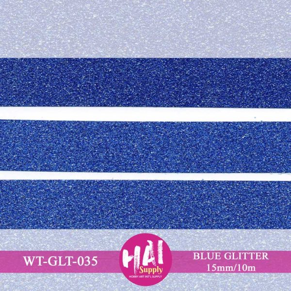 WT-GLT-035 - Blue Glitter