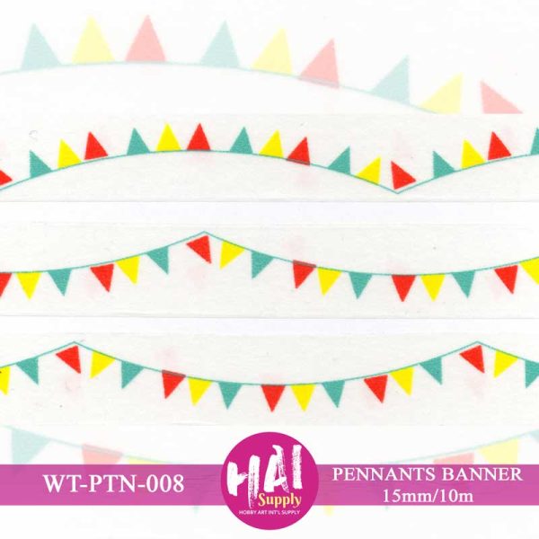 PENNANTS BANNER WASHI TAPE