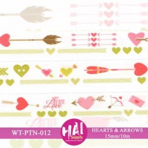 HEARTS AND ARROWS WASHI TAPE