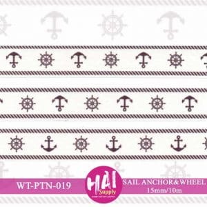 WT-PTN-019 - Sailor's Anchor Rope Wheel