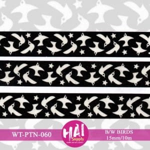 WT-PTN-060 - Black & White, Birds