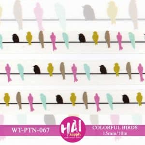 WT-PTN-067 -  Birds (Multi-Color)