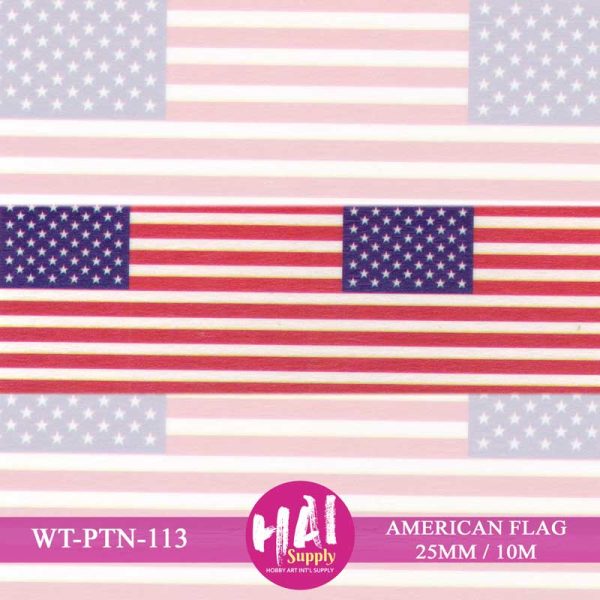 WT-PTN-113 - AMERICAN FLAG (WIDE)