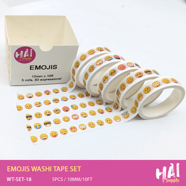 EMOJI 5PC TAPE SET