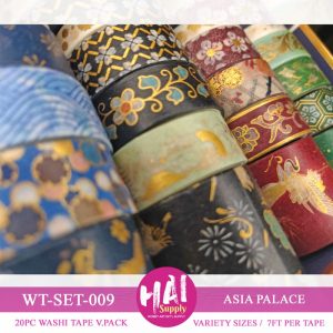 Asia Palace - (20pc Washi Tape Set)
