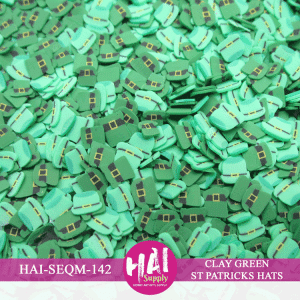 HAI-SEQM-142 - CLAY GREEN ST. PATRICKS HATS