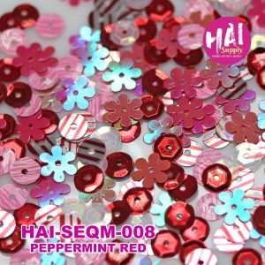 BULK BAG: QUARTER POUND - PEPPERMINT RED MIX