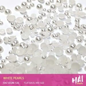 BULK BAG: QUARTER POUND - Pure White Pearls